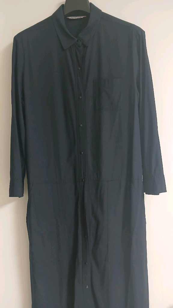 빈폴 네이비색 롱셔츠 원피스(55)상태최상 이미지