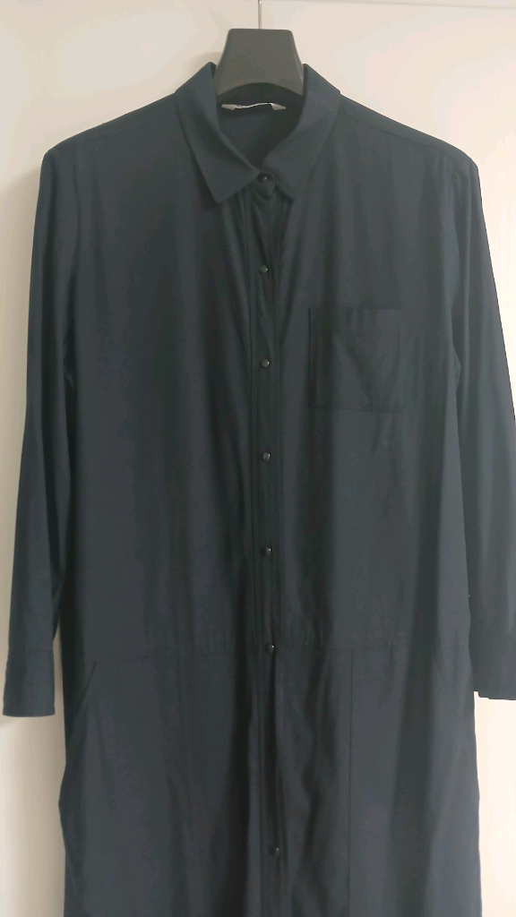 빈폴 네이비색 롱셔츠 원피스(55)상태최상 이미지