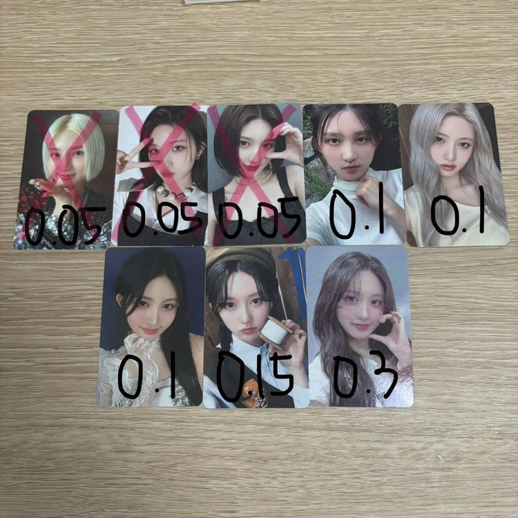 IVE 아이브 포카 판매 이미지