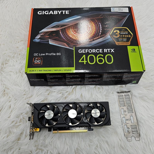 SFF/ITX RTX 4060 LP 그래픽카드 이미지