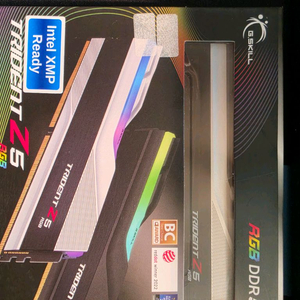 G.SKILL DDR5-6000 CL30 TRIDENT Z5 RGB J 실버 패키지 32GB(16X2) 이미지
