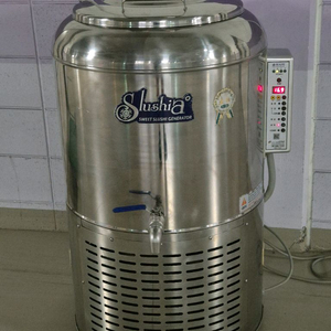 세원 슬러시아 120 슬러시 육수 냉장고 냉동고 살얼음 냉면 모밀 제조 이미지