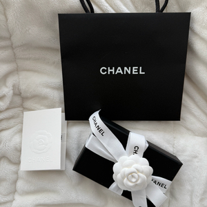 샤넬 똑딱이 카드지갑 은장 이미지