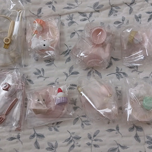 양과자 본점 2탄 토끼 피규어 가챠 6종 풀셋 이미지