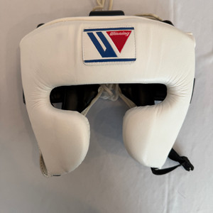 위닝 헤드기어 T자 흰+검(복원+도색) 이미지