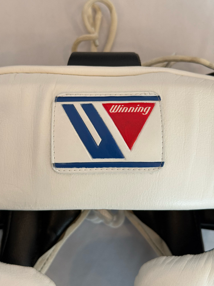 위닝 헤드기어 T자 흰+검(복원+도색) 이미지