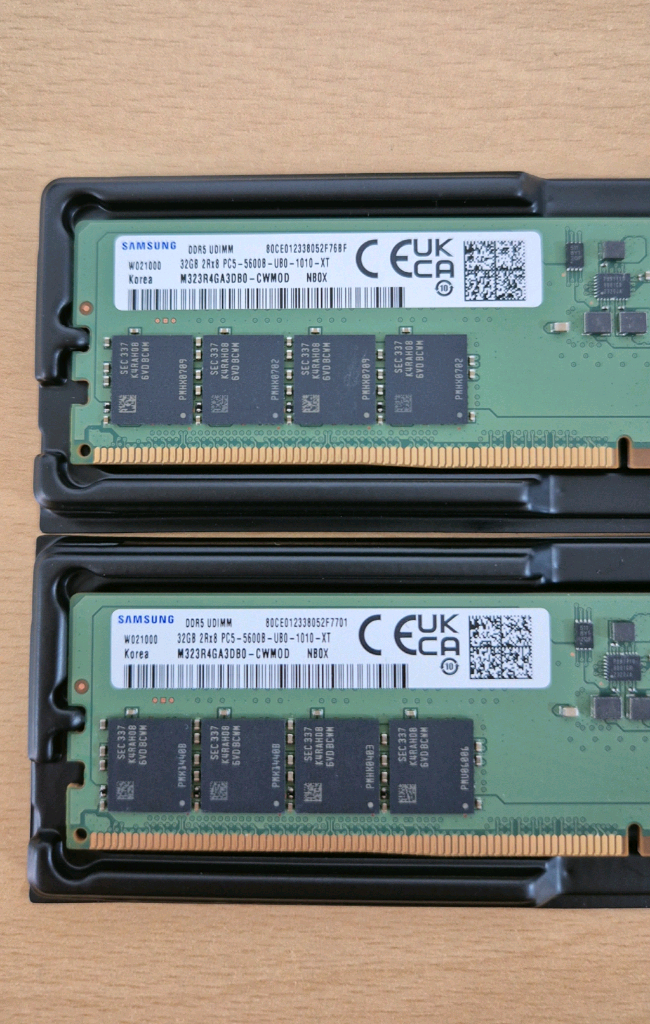 삼성 DDR5 32GB 5600MHz 2장 이미지