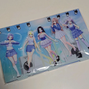 틈새시장 콘서트 굿즈 디오라마 (임재천 이오몽 마이곰이 밍턴 하디아) 이미지