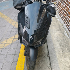 125cc 오토바이 + 탑박스 세트 이미지