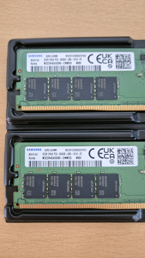 삼성 DDR5 32GB 5600MHz 2장 이미지