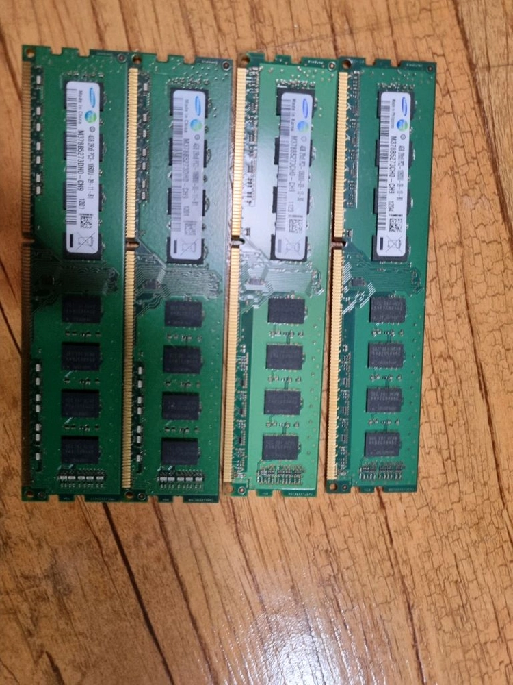 ddr3 램 4GB 4개 이미지