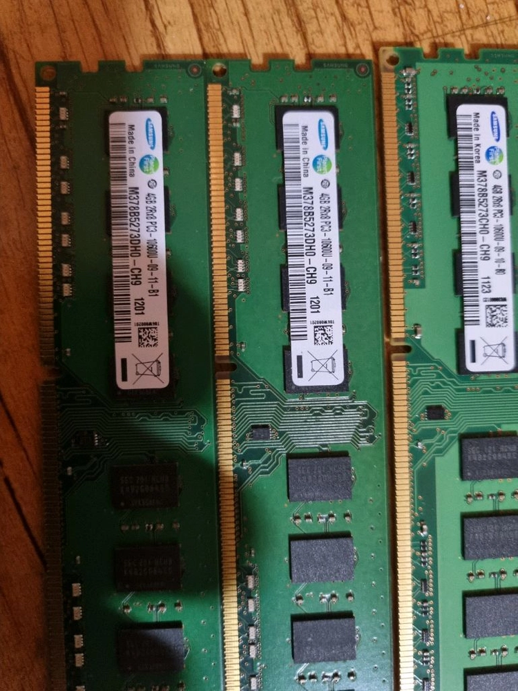 ddr3 램 4GB 4개 이미지