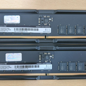팀그룹 DDR5 32GB ( 16GB x2) 서린 국내 정품 이미지