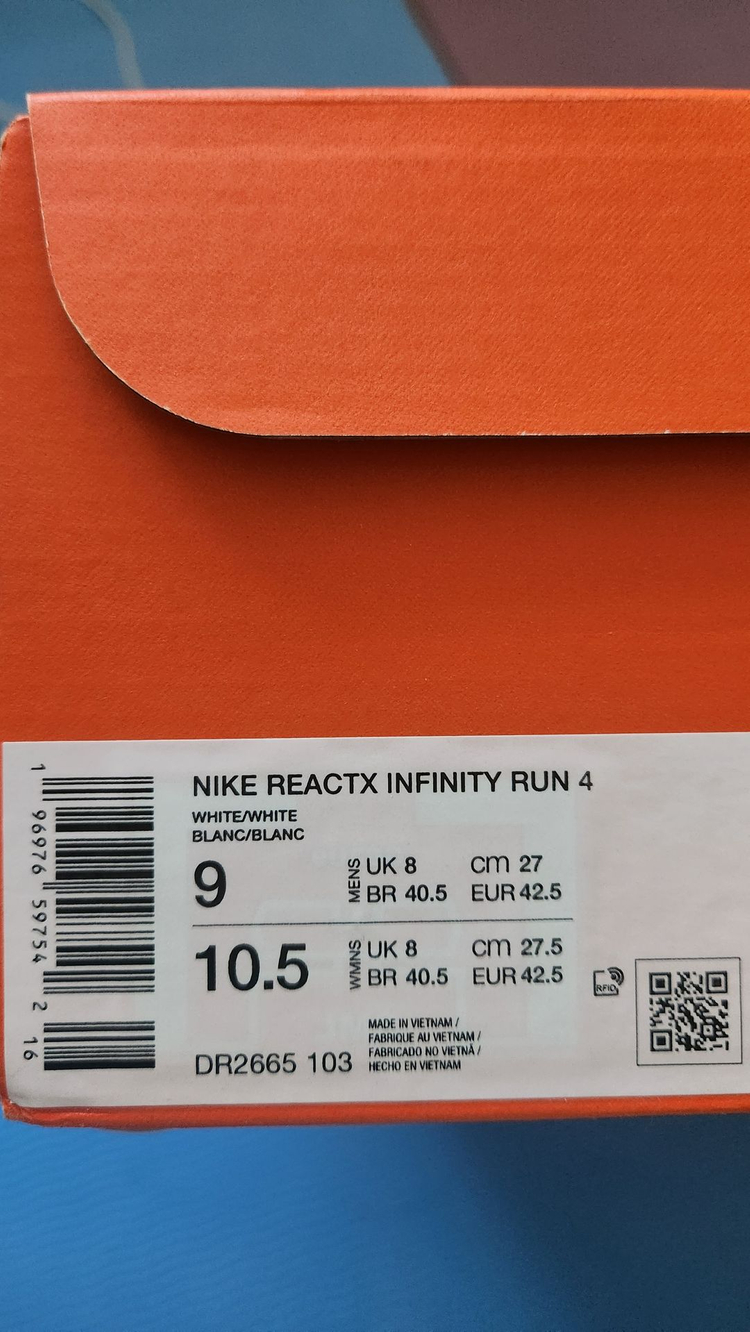 나이키 리액트 인피니티 런 4 DR2665-103 270 새상품 이미지
