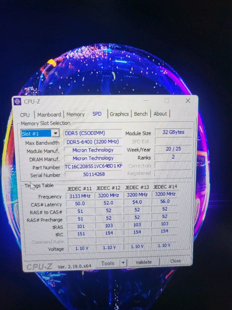 마이크론 노트북 DDR5 6400 64GB (32g x2)판매 이미지