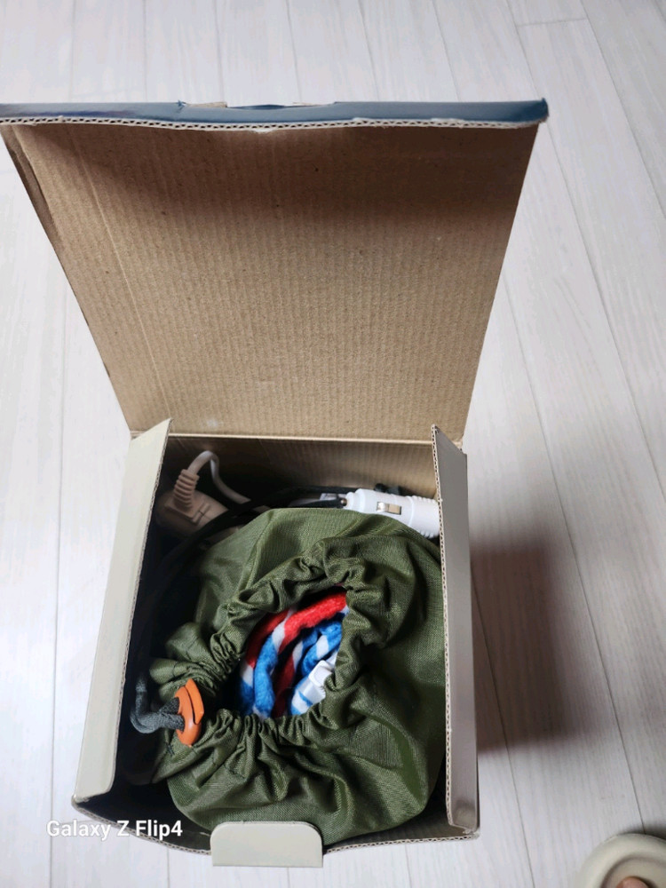 포켓베드 워셔블 차박 캠핑용 DC 12V/AC겸용 캠핑프로 고급형 온열매트 새상품 이미지