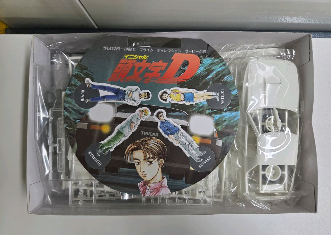 [희귀/미조립] 이니셜D 타카하시 료스케 RX-7 FC3S 프라모델 (후지미 1/24) 이미지