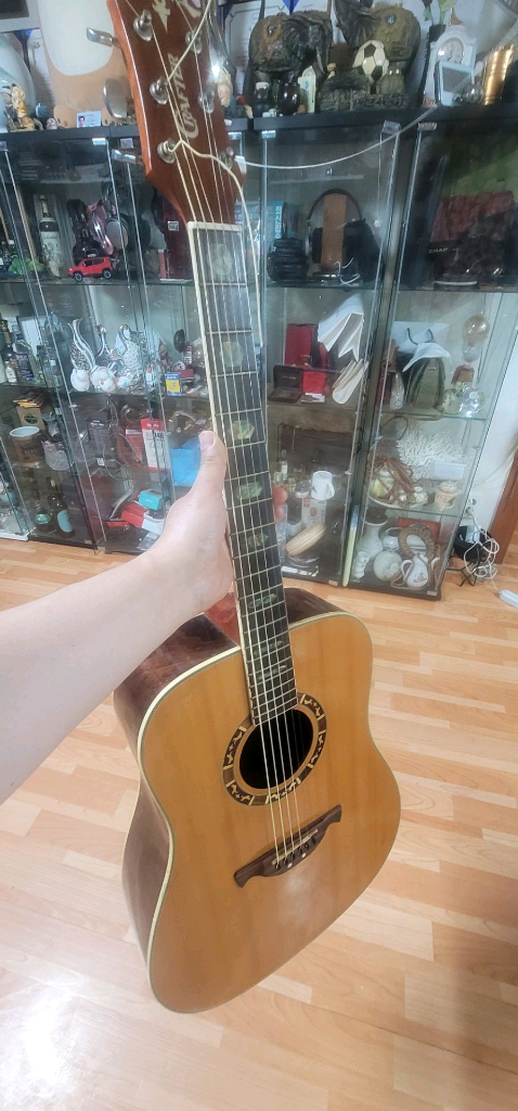 성음 크래프터 정통 국산 모델 OZ 시리즈 어쿠스티기타오래된 기타소리 좋아 많이 모아 왔습니다.오래된 기타의 고질병 이미지