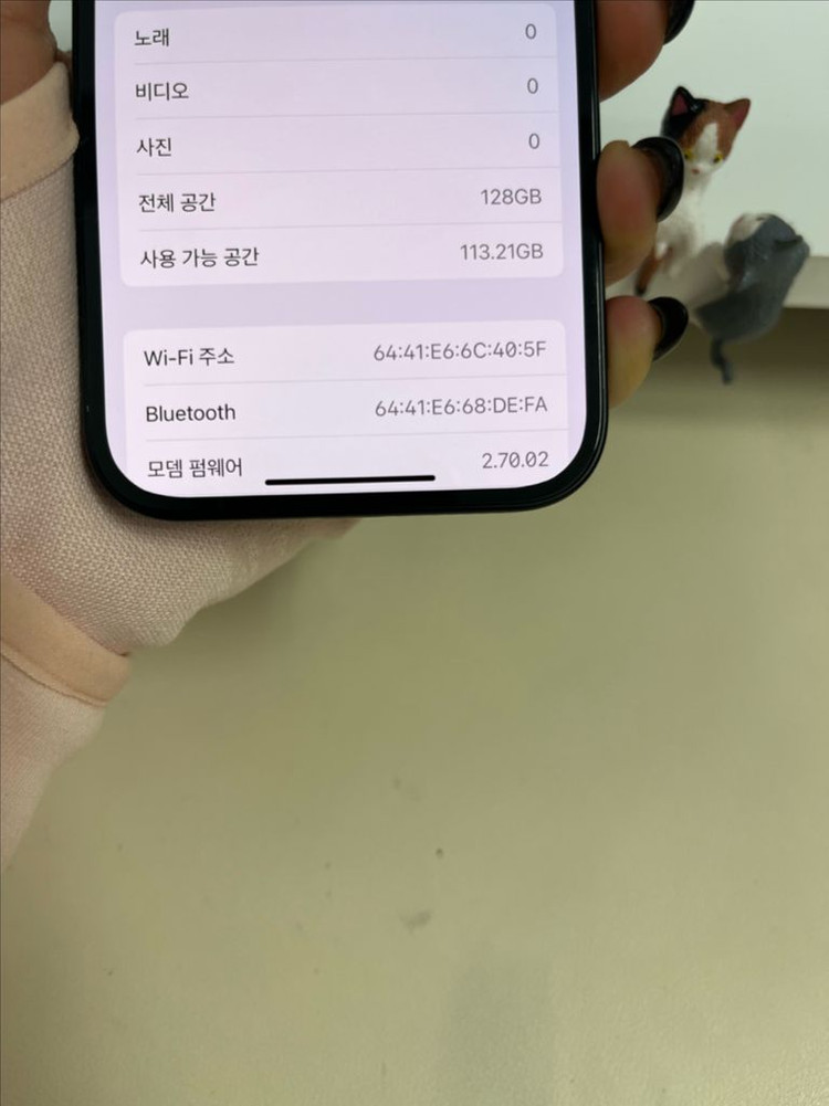 아이폰15 128G 블랙 SSS급 이미지