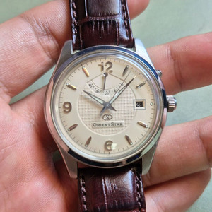 가성비 갑 오리엔트스타 인디게이터 드레스워치 오토매틱 시계 이미지