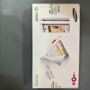 SPH-W7750 애니콜 수집용연아의 햅틱폰 이미지