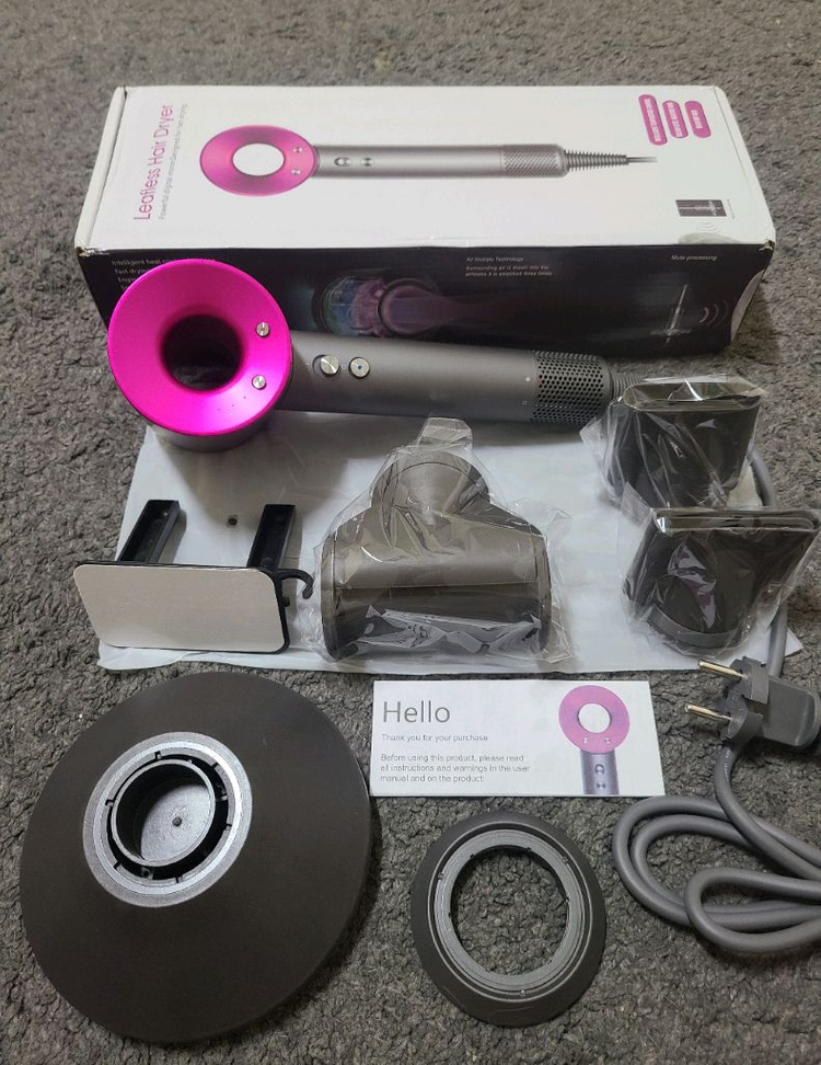 차이슨 슈퍼소닉 드라이기 220V 거치대포함6종노즐 (새상품) 이미지