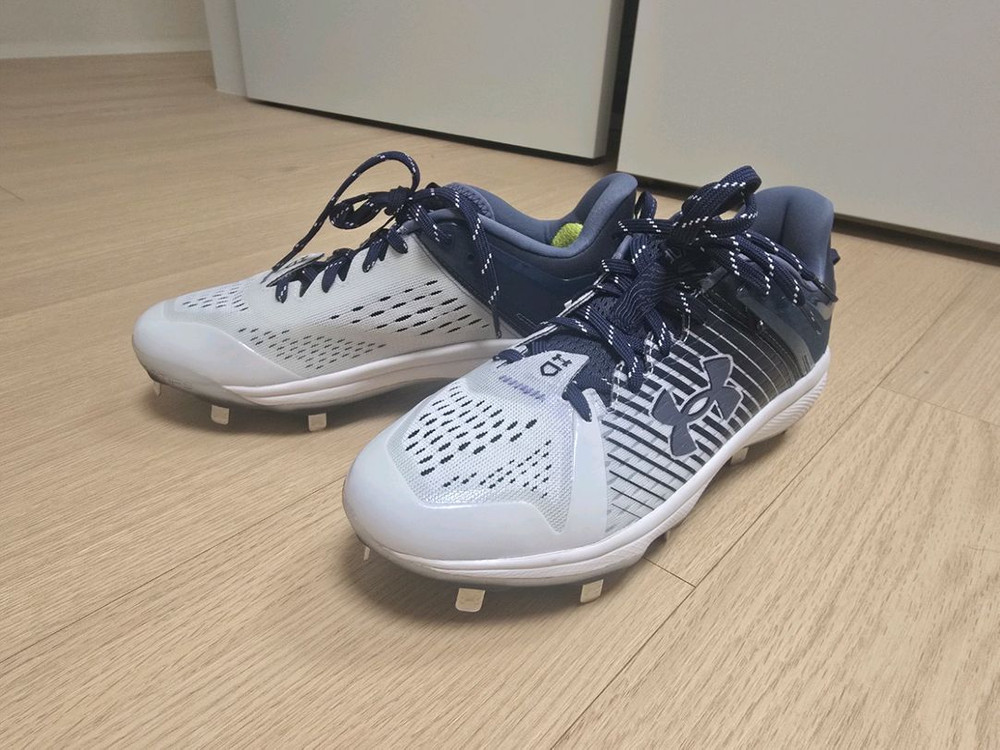 (야구)언더아머 야구화 UA 야드 로우 메탈 징스파이크 270mm 이미지