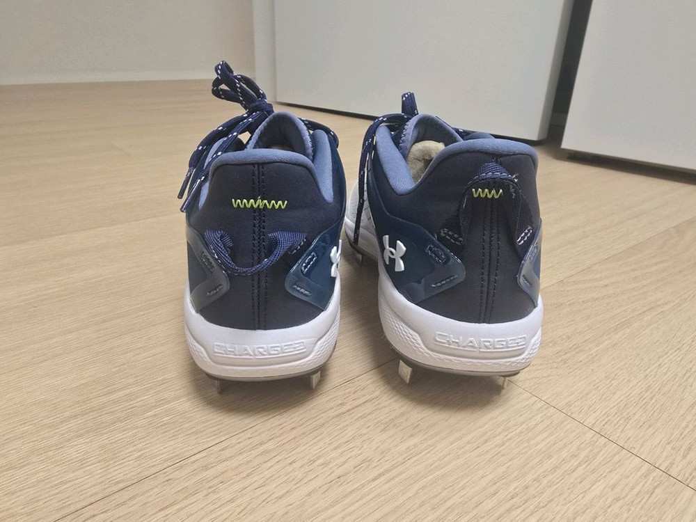 (야구)언더아머 야구화 UA 야드 로우 메탈 징스파이크 270mm 이미지