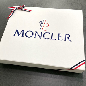 몽클레어 모노그램 패치 코튼 후드티(네이비 XXL) 이미지