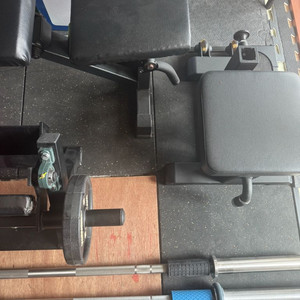 역도발판+역도플랫폼(틀)+고무매트 홈짐 판매합니다 이미지