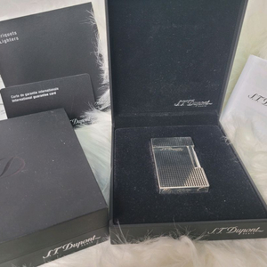 [풀세트] 듀퐁라이터 라인2 신형 ca16184 은장 쌍불 듀퐁 라이타 이미지