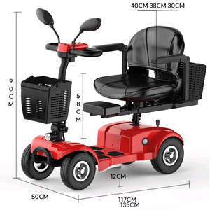 노인 장애인 전기전동스쿠터 500W20A리튬 새제품급 이미지