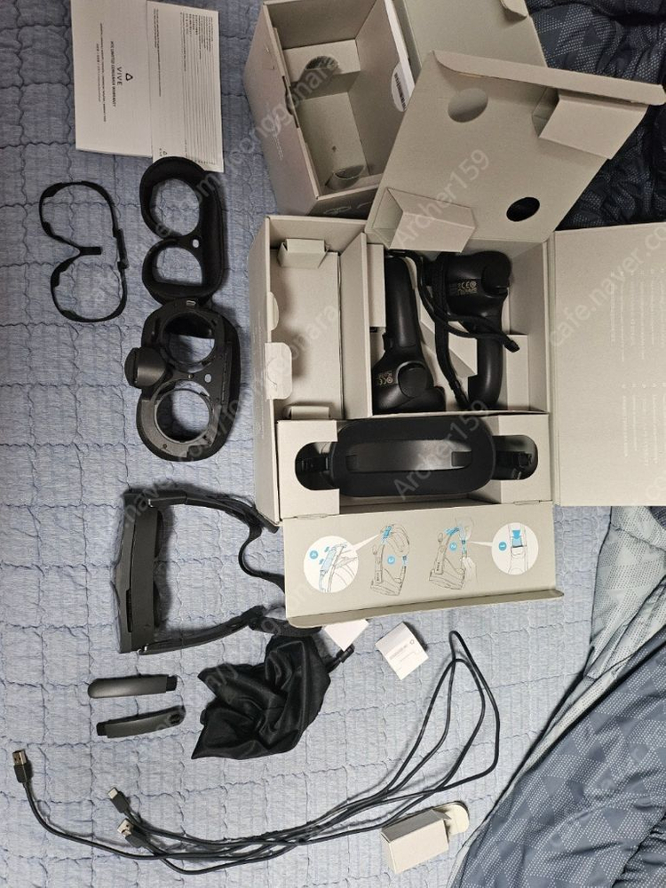 HYC VIVE EX Elite VR 기기 + 풀페이스 트래커 풀박스 이미지