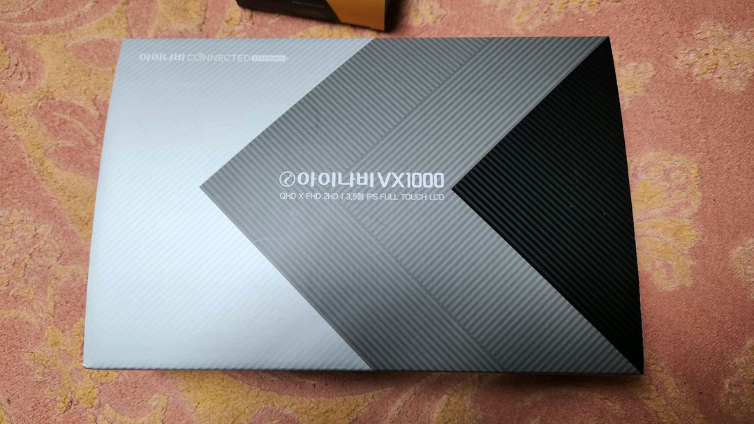 아이나비 블랙박스 VX1000 2CH/32G & 와장GPS안테나포함 새상품 팝니다 이미지