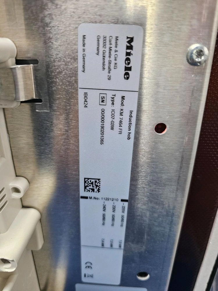 밀레 KM7464 인덕션 이미지