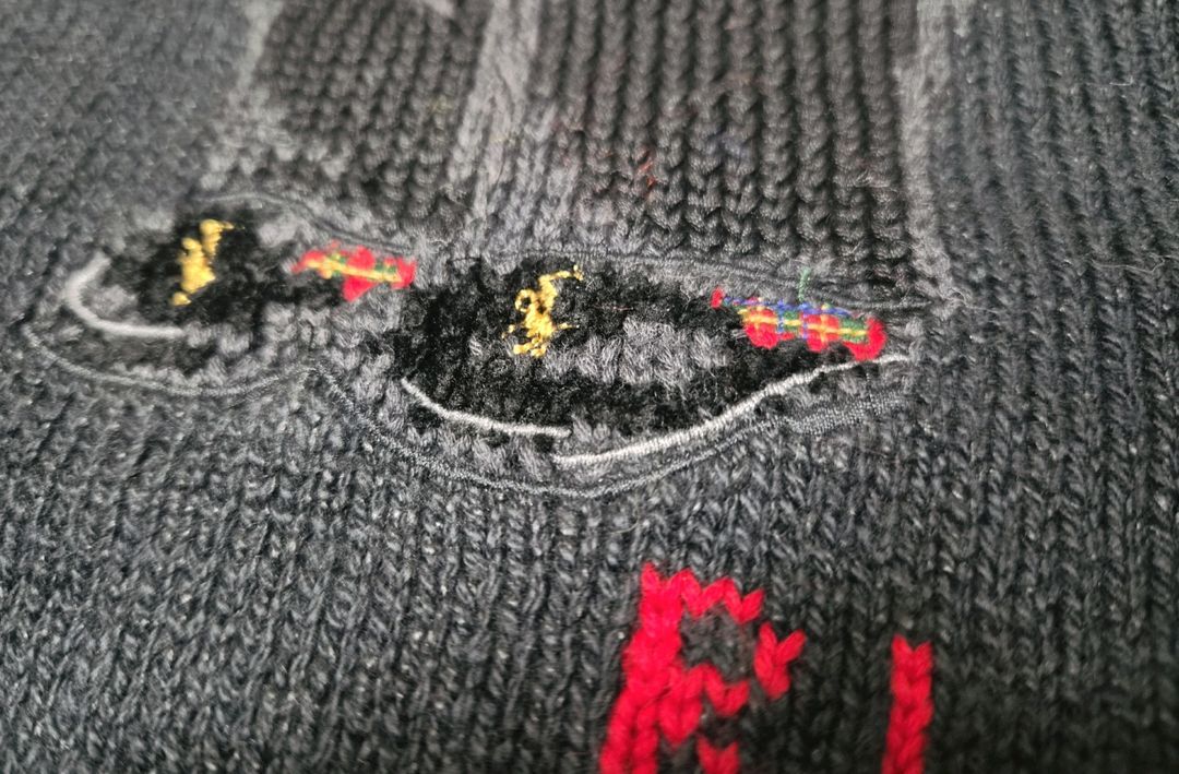 (희귀템)폴로 랄프로렌 마티니베어 코코아 베어 남성 니트 스웨어 이미지