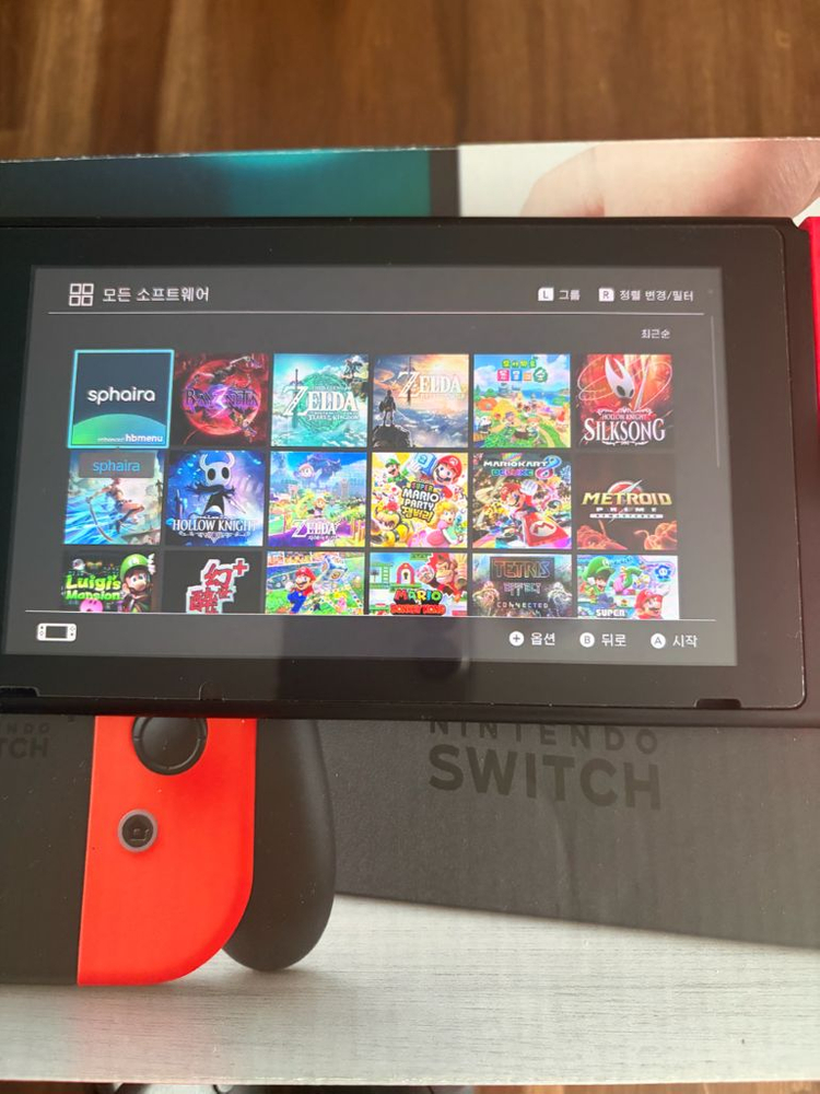 닌텐도 스위치 커펌 구구형 풀구성 풀박스 팝니다 이미지