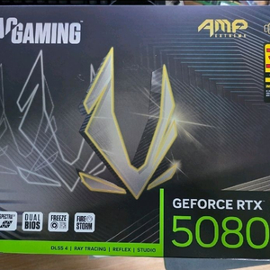 미개봉) GAMING 지포스 RTX 5080 AMP EXTREME INFINITY D7 16GB 이미지