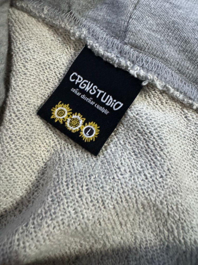 꼼파뇨 Not today 뒷 프린팅 오버핏 후드집업 XL ~ 2XL 이미지