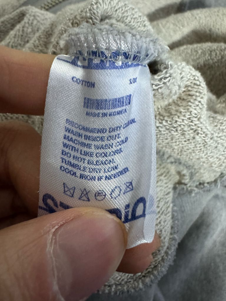 꼼파뇨 Not today 뒷 프린팅 오버핏 후드집업 XL ~ 2XL 이미지