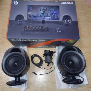 스틸시리즈 Arena 3 아레나3 게이밍 스피커 블루투스 지원 이미지