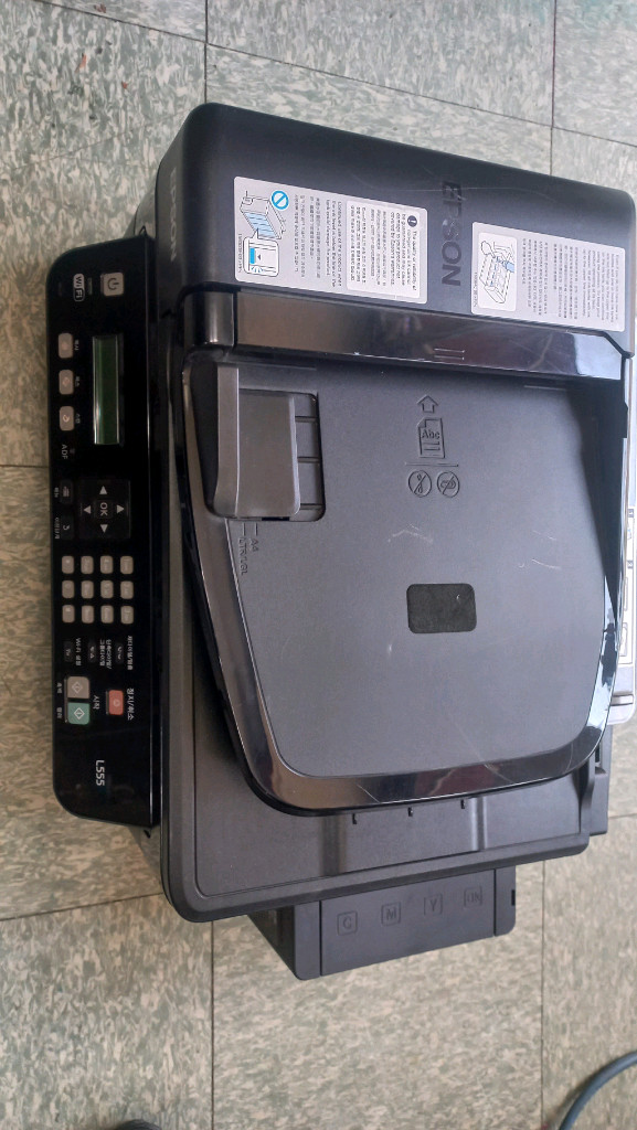 엡손 무한 잉크젯팩스복합기 L555 부품용 이미지