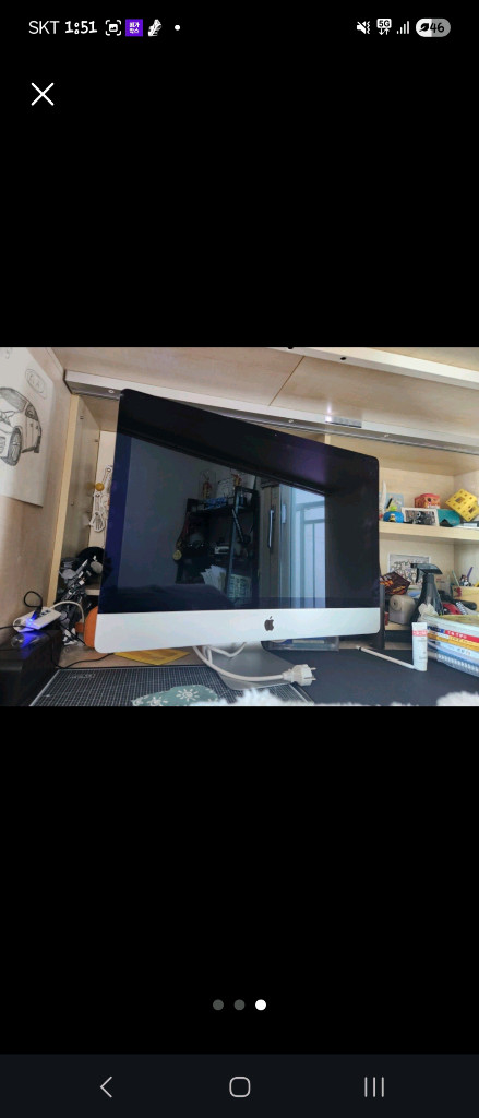 고급형)애플 아이맥 27인치 20년형 3.3GHz SSD512GB 이미지