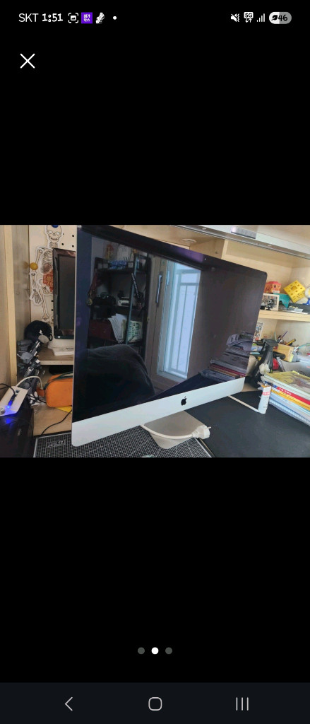 고급형)애플 아이맥 27인치 20년형 3.3GHz SSD512GB 이미지