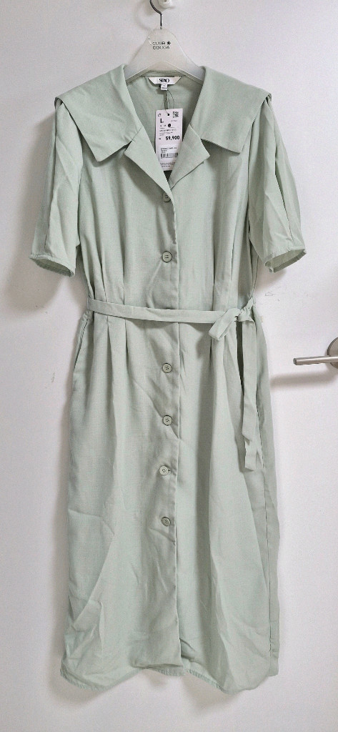 (새상품66~77)세일러카라 롱원피스 이미지