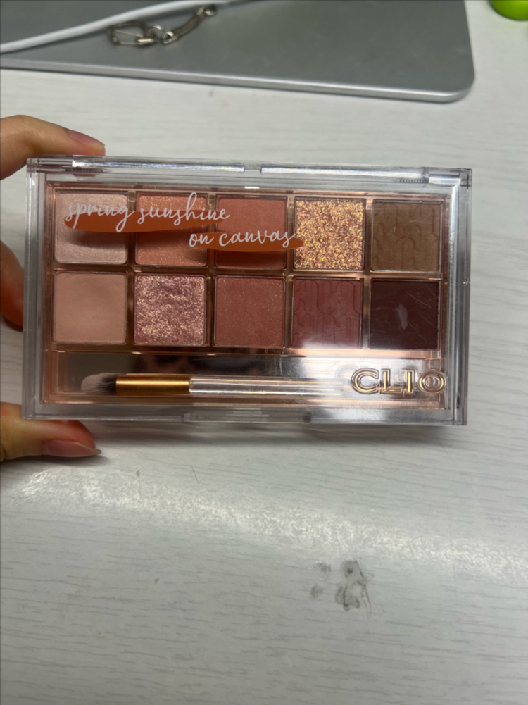 클리오 프로 아이팔레트 15 캔버스 위 코랄 이미지