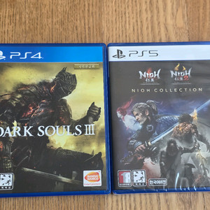 PS4/PS5 다크소울, 인왕 게임 2종 세트 이미지