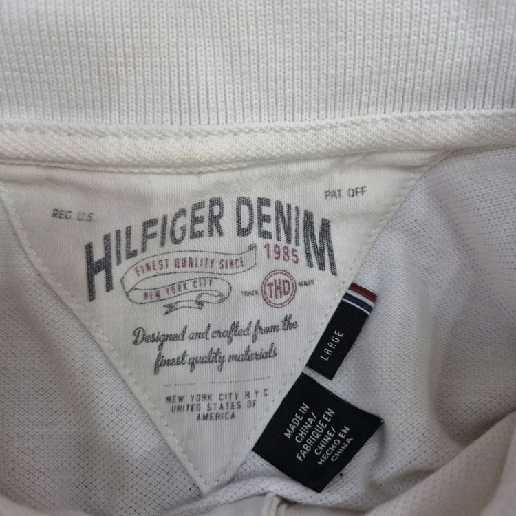 L) 타미힐피거 반팔 카라티 카라티 셔츠 피케셔츠 이미지