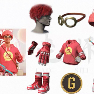 배그스킨코드 알리더 폭스 세트 이미지