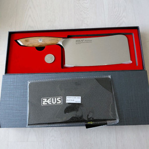 제우스 ze-297 67겹 다마스커스 중식도 미사용품 이미지